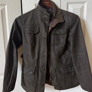 Barbour utility Olive Military Jacket wax